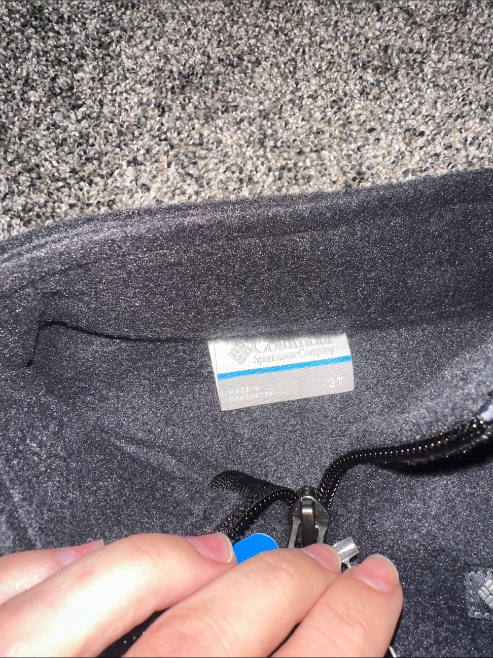 Columbia Black Kids’ Full-Zip Fleece Jacket - Picture 2 of 5
